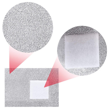 BTYMS 400 Pcs Gel Nail Polish Remover Wraps Nail Foil Wraps Soak Off Cotton Pads Lint Free Finger Nail Wipes