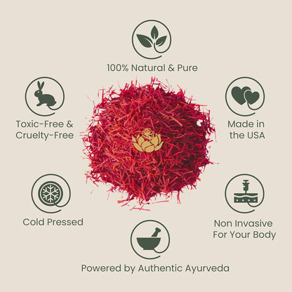 Shankara Kumkumadi Oil with Pure Saffron and Ayurvedic Herbs (Original Aroma 18ml)