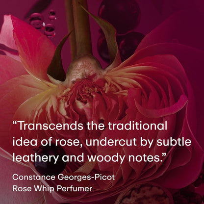PHLUR Rose Whip Eau de Parfum - Travel Size Perfume - Woody Floral Perfume with Rose, Black Currant, Pink Pepper, Nutmeg, Cashmere Wood & Musk (9.5mL)