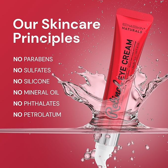 Retinol eye cream for anti-aging: