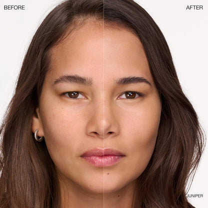 Ogee Complexion Perfecting Under Eye Concealer - Certified Organic Full Coverage Concealer - Buildable Coverage - JUNIPER 3.25W - Medium Light Tan (Olive Undertones)