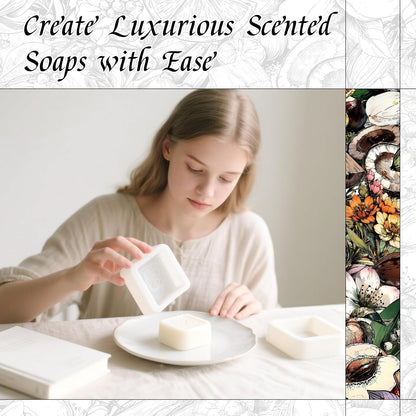 HIQILI Flowing Gold Fragrance Oil - Perfect for Soap & Candles, Inspired by R.Bane One-Mill, Men's Perfumes Making, for Essential Oil Diffusers Use - 1Fl Oz