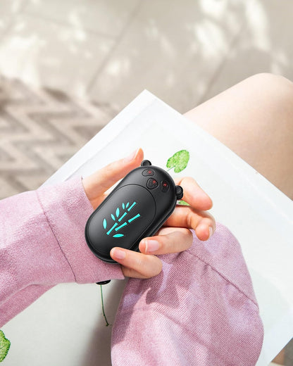 Hand Warmers Rechargeable 2 Pack, 6000mAh Electric Hand Warmer Reusable, 20Hrs Long Heating, Portable Pocket Heater Handwarmer for Women Men, Outdoor Camping, Hunting Gear