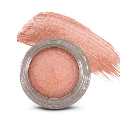 Mommy Makeup Any Wear Creme Eyeshadow - Waterproof, Crease-Proof, Long Lasting, High Pigment, Oil-free - Cream to Powder for Eyes, Cheeks & Lips (Gilded Rose)