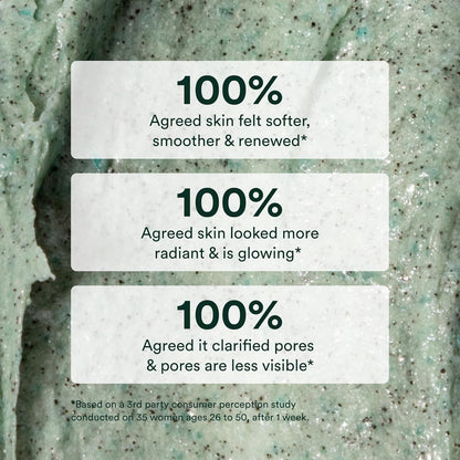 OSEA Seaglow Resurfacing Face Cleanser and Scrub 1.7 oz - 2-in1- For All Skin Types - Facial Exfoliator and Cleanser - Clean Beauty - Vegan Skincare