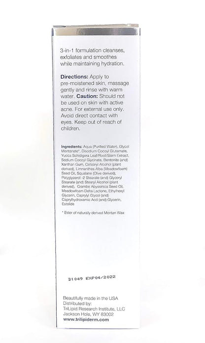 Trilipiderm Hydrating Exfoliant Cleanser –