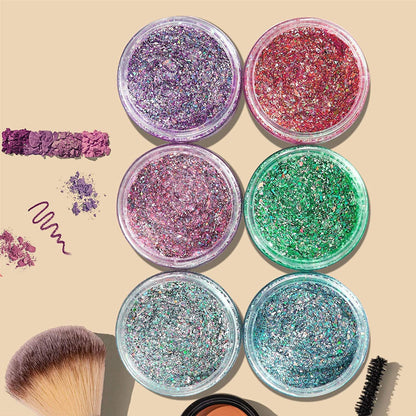 Eternal Moment 36 Pack 3 OZ Plastic Jars Round Clear Cosmetic Container Jars with White Lids, Perfect for Lotion, Slime，Cream, Ointments, Makeup, Eye Shadow, Samples, Pot, Travel Storage