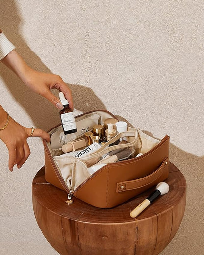 Eachy travel makeup bag,large capacity