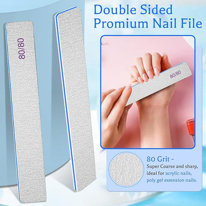 Bleswin nail files 80/80, 25count