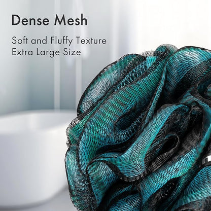 Amazerbath charcoal loofah sponge, shower