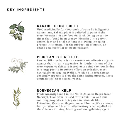 Triumph & Disaster | Dichotomy Eye Serum | Anti-Aging, Targeting Dark Circles, Crows Feet & Puffiness for Men - 0.5 fl oz