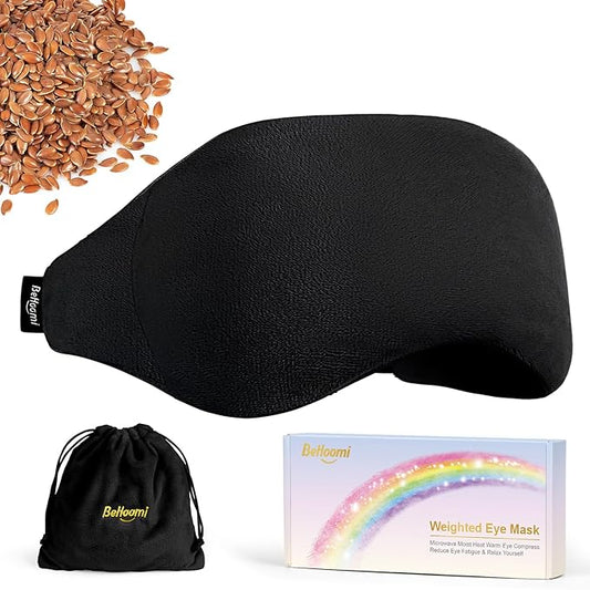 Weighted eye mask for sleeping,