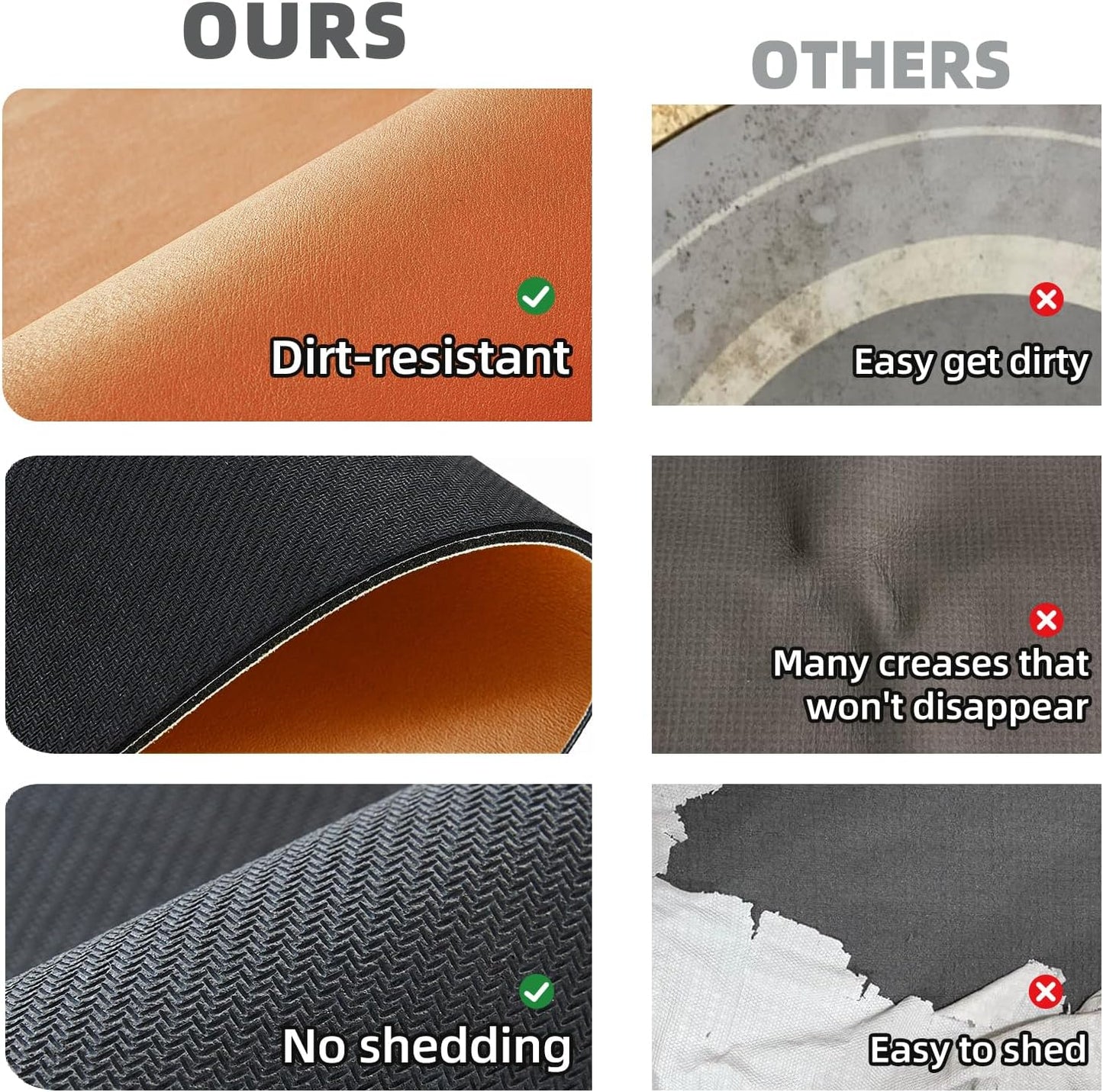 Bath Mat, Bathroom Rugs Non Slip Washable Thin Absorbent Quick Dry Bath Mat Fits Under Door Bathroom Floor Mat Perfect for Bath, Shower, or Sink 36"x60" Orange