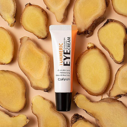 Turmeric under eye cream, for