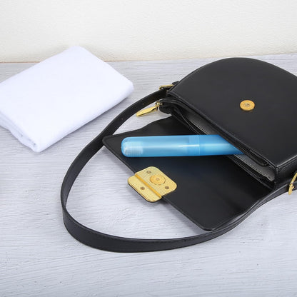 VOCOSTE 2 Pcs, Toothbrush Travel Case, Plastic, Lightweight Traveling Toothbrush Holders Case, for Travel Business, Blue Orange, 7.48"x1.06"