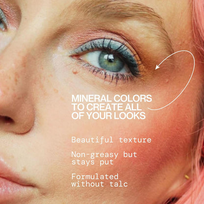 Pacifica Eyeshadow Palette – Malibu Mineral Eyeshadow, Blendable Neutral Shades with Velvet Matte, Shimmer & Metallic, Cocoa Butter Infused, Talc-Free, Vegan & Cruelty-Free, 0.24 oz (10 Shades)