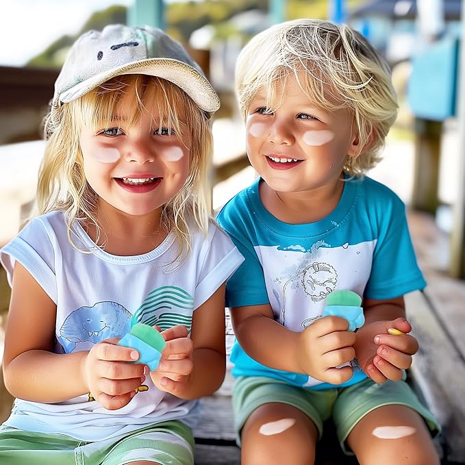 Azazccm Sunscreen Applicator for Kids, 2 (Light