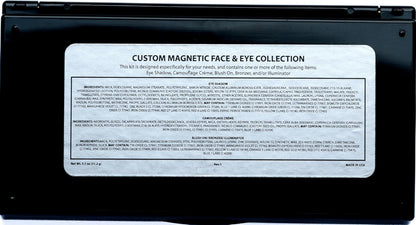 Off White, Matte Medium Lavender Violet, and Matte Deep Purple Vegan Eyeshadow Trio Palette; Talc, Paraben & Cruelty Free