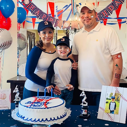 100 pcs baseball temporary tattoos,