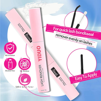 D Curl Volume Fake Eyelashes Lashes Cluster Kit Wispy Faux Mink Lashes 696Pcs Bulk Packs, DIY Individual Eyelash Extensions Wholesale Combo Pack with Glue|Tweezers|Removers