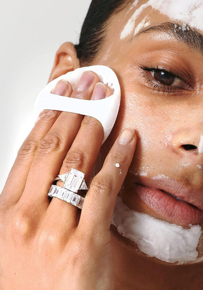 NOTHING FITS BUT Oxygen Bomb, Dual Texture Pore Purifying Foaming Gel Facial Mask & Cleanser, 3.4 Fl Oz (100 ml)