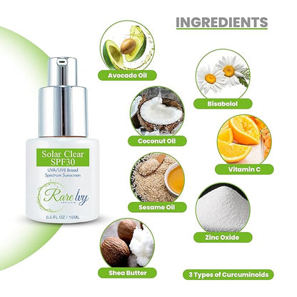 Solar Clear SPF30- Broad Spectrum