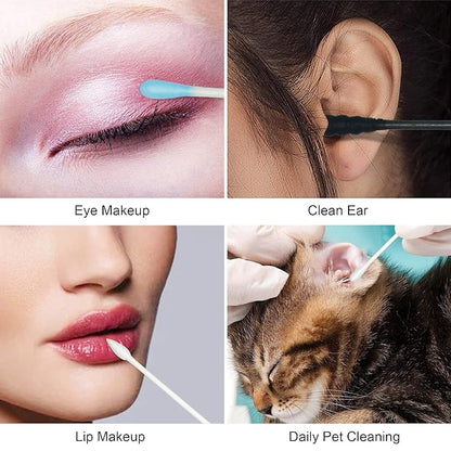 Cotton swabs precision pointed -