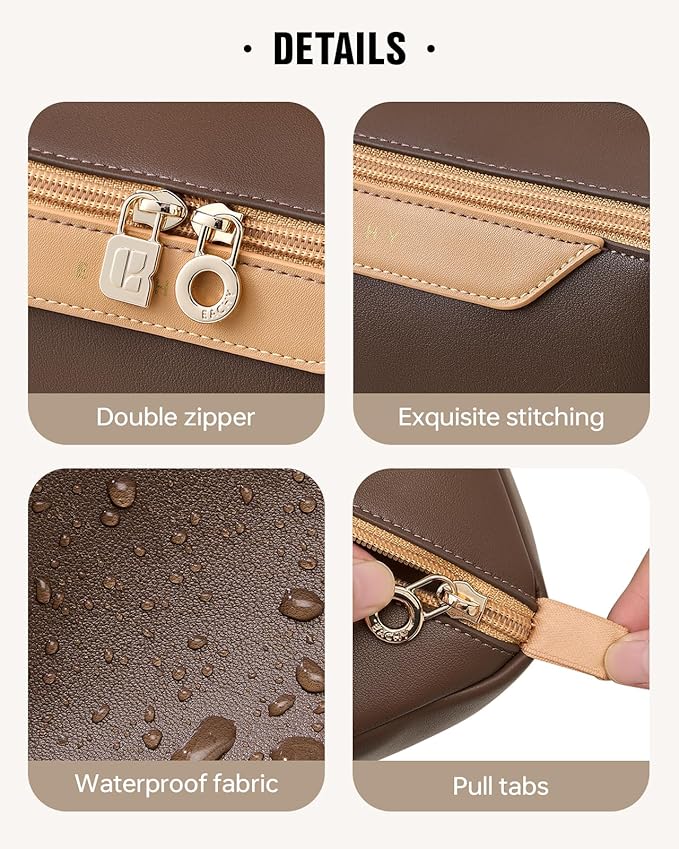 Eachy travel makeup bag,large capacity