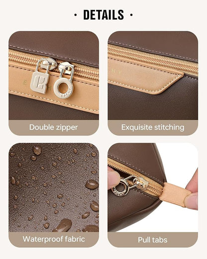 Eachy travel makeup bag,large capacity