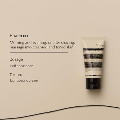 Aesop Moroccan Neroli Post Shave Lotion | Unisex Daily Hydrating Lotion Boosted With Botanical Oils | Balance Skin While Reducing Irritation and Aggravation | 2oz / 60mL