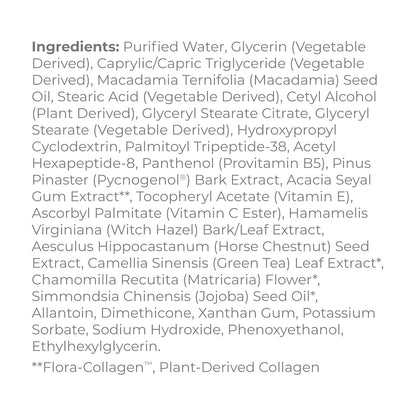 DERMA-E Advanced Peptides and Vegan Flora-Collagen Eye Cream – Anti-Aging Moisturizer Smooths Appearance of Crow’s Feet, Lines and Wrinkles, 1/2 Oz