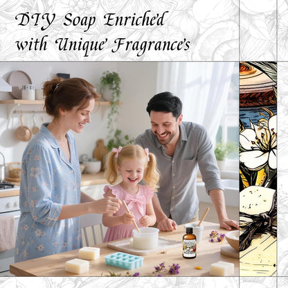 HIQILI Cold Boiled Water Fragrance Oil for Home Diffuser, Great for Making Candle, Soap, Body Wash, DIY Multipurpose Room Spray- 1 Fl Oz