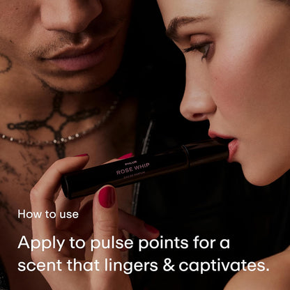 PHLUR Rose Whip Eau de Parfum - Travel Size Perfume - Woody Floral Perfume with Rose, Black Currant, Pink Pepper, Nutmeg, Cashmere Wood & Musk (9.5mL)