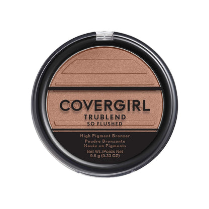 COVERGIRL Trublend So Flushed High Pigment Bronzer, Sunset Glitz, 0.33 Oz, 1 Count (Pack of 1)