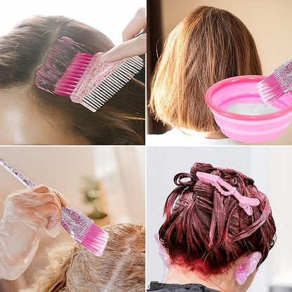 11pcs Hair Coloring Dyeing Kit