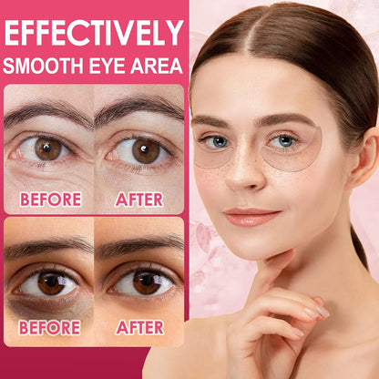 16 PCS Reusable Under Eye Patches for Wrinkles | Topical Gel Eye Pads for Dark Circles and Eye Bags | Anti-Wrinkle Treatment for Face and Under Eyes | Overnight Eye Patches | Under Eye Pads