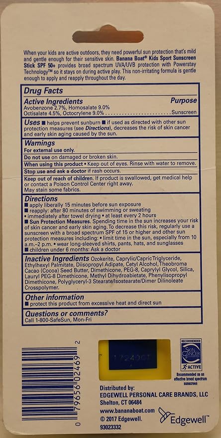 Banana Boat Spf#50+ Kids Sport