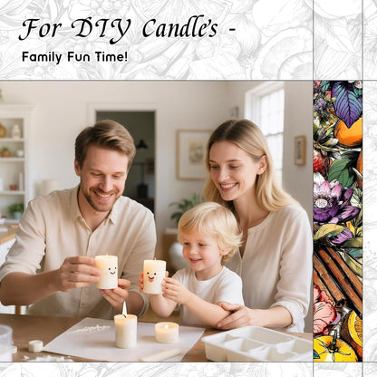 HIQILI Candied Plum Fragrance Oil for Diffuser, Candle & Soap Making, Personal Care Scenting, Gourmand Notes, Long-Lasting Scent - 5.07 Fl Oz