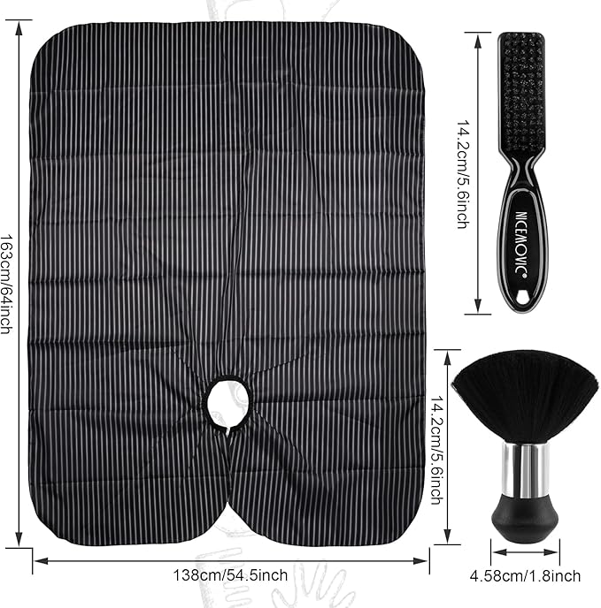 NICEMOVIC Hair Cutting Barber Cape