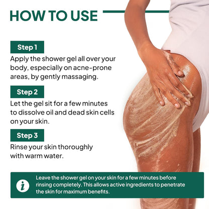 Anti Cellulite Mud Scrub Body Wash, Reduces Cellulite, Gentle Exfoliating, Improves Skin Texture, Provides a Smoother Look, 5.07 Fl Oz (1)