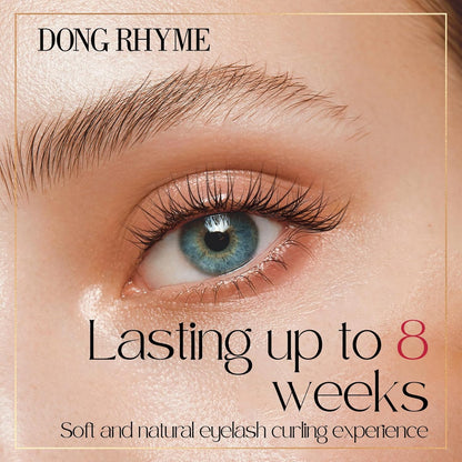 Lash Lift Kit - 2 in 1 Eyelash Perm Kit, Professional Instant Eyelash Lift Kit, Semi-Permanent Lash Curling Brow Lamination Kit, Salon Result for a Supermodel Look at Home Use by Dong Rhyme