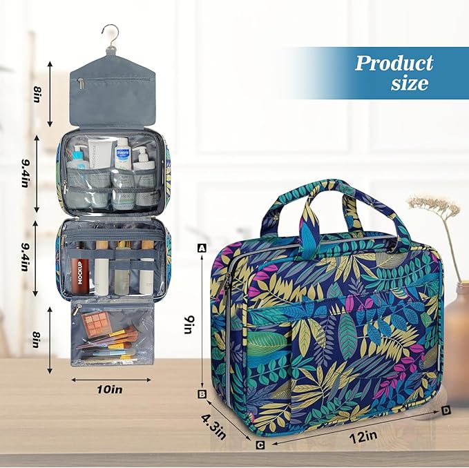 Baglher travel toiletry bag for