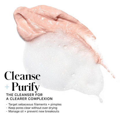 Kate Somerville EradiKate 3% Sulfur Daily Foaming Cleanser Acne Treatment – Clinically Formulated Medicated Face Wash Balances Skin and Cleans Pores, 2-Pack of 4 Fl Oz Each