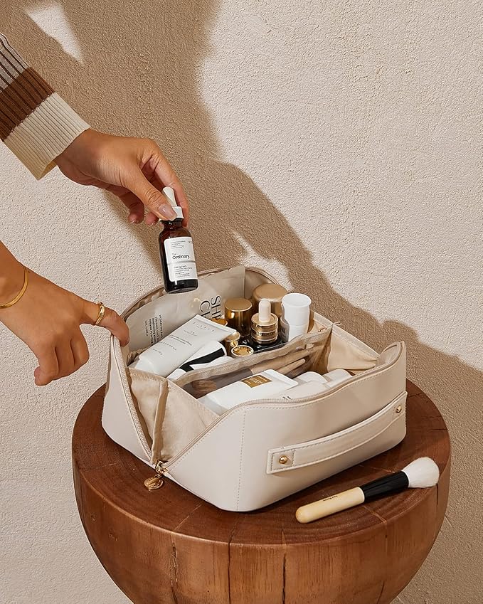 Eachy travel makeup bag,large capacity