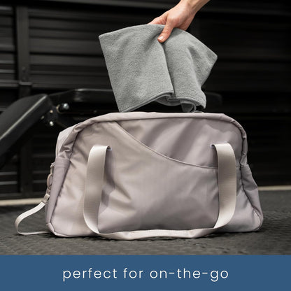 S&T INC. Microfiber Gym Towels, Yoga Towel for Home and Gym Bag, 16 Inch x 27 Inch, 3 Pack