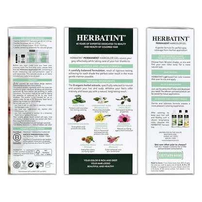 Herbatint Permanent Haircolor Gel, 9N