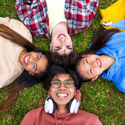 RONAVO Tongue Scraper for Kids & Adults, Tongue Cleaner for Small Mouth, Fights Bad Breath, Metal Tongue Scraper for Oral Hygiene Routine, with Handy Case for Travel/Home/Office