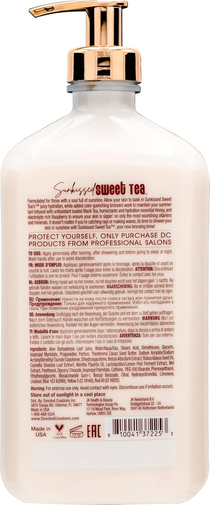 Devoted Creations Sunkissed Sweet Tea Color Extending & Color Building Moisturizer 18.25oz