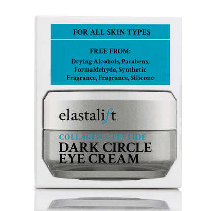 Elastalift Dark Circle Under Eye Treatment Cream | Brightening & Firming Collagen Cream W/Peptides + Vitamin E Moisturizer Eye Cream For Dark Circles & Puffy Eyes | Skin Care Face Cream, 1 Fl Oz