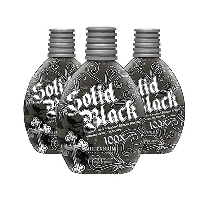 Millennium Tanning Solid Black 100X